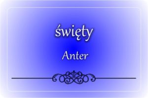 św. Anter św. Anter