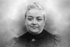 bł. Maria Dolores Rodriguez Sopena Ortega bł. Maria Dolores Rodriguez Sopena Ortega - biało-czarne zbliżenie na twarz