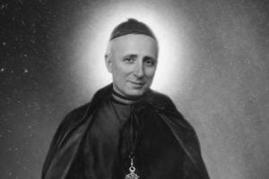 Biało-czarny portret błogosławionego Salvadora Valery Parry, hiszpańskiego kapłana i pasterza ubogich