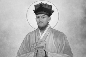 św. Łukasz Hwang Sŏk-tu Archiwalny wizerunek świętego Łukasza Hwang Sŏk-tu, koreańskiego katechisty i męczennika, wiernego Kościołowi aż do śmierci.