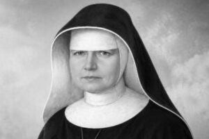 bł. Ulryka Nisch Błogosławiona Urlyka Nisch - biało-czarny portret