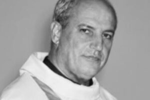 bł. Nazareno Lanciotti Bł. Nazareno Lanciotti czarno-białe zbliżenie na twarz kapłana