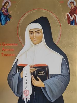 Św. Joanna Antyda Thouret współczesna ikona.