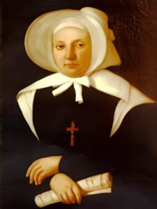 Święta Emilia de Vialar portret założycielki Zgromadzenia Sióstr św. Józefa od Objawienia.