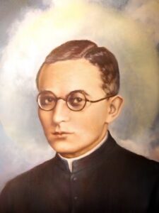 Portret błogosławionego Leona Nowakowskiego w sutannie